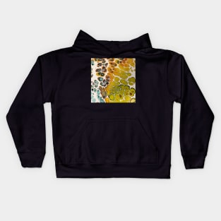 Cells in Milk, Acrylic Organic Textures - WelshDesignsTP001 Kids Hoodie